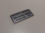 Mercedes sticker Mercedes-import-schweiz, Ophalen