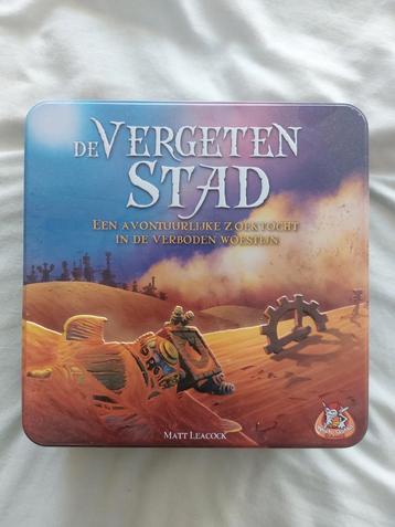 De Vergeten Stad - Bordspel (Zo Goed Als Nieuw) beschikbaar voor biedingen