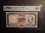 50 escudos Mozambique unc 1958 PMG 58, Ophalen of Verzenden, Overige landen, Los biljet