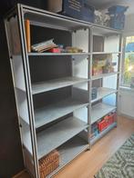 Stevig metalen stellingkast, Ophalen of Verzenden, Gebruikt