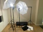 Bresser fotostudio, Audio, Tv en Foto, Fotografie | Fotostudio en Toebehoren, Ophalen, Zo goed als nieuw, Complete fotostudio