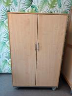 Houten Computer Kast, Ophalen, Gebruikt, 70 tot 120 cm, Eikenhout