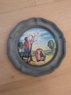 Tinnen wandbordjes, Antiek en Kunst, Ophalen of Verzenden