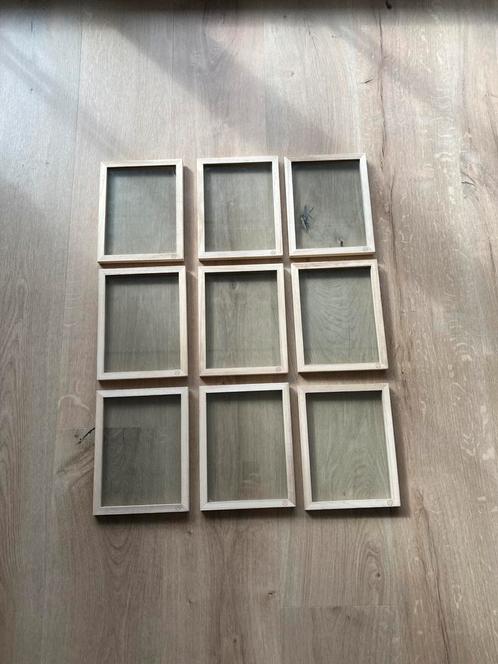 3 mooie houten fotolijstjes van zusss 5,- per stuk, Huis en Inrichting, Woonaccessoires | Lijsten, Nieuw, Minder dan 50 cm, Minder dan 50 cm