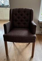 Eetkamer stoelen 6 stuks, Huis en Inrichting, Stoelen, Ophalen, Hout, Gebruikt, Bruin