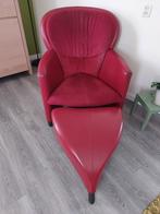 Heel mooie Leolux fauteuil met voetenbank, Huis en Inrichting, Banken | Sofa's en Chaises Longues, Gebruikt, Eenpersoons, 75 tot 100 cm