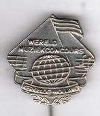 Speldje WERELD MUZIEKCONCOURS KERKRADE HOLLAND VLAG (A2), Verzenden, Gebruikt, Overige onderwerpen