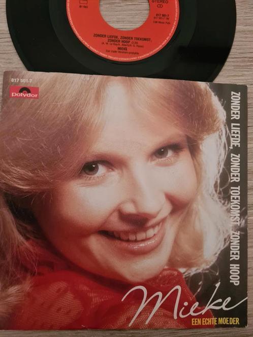 Mieke / zonder liefde ,zonder toekomst, zonder hoop, Cd's en Dvd's, Vinyl | Nederlandstalig, Gebruikt, Levenslied of Smartlap