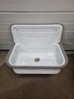 uitstortgootsteen wit metaal, Ophalen of Verzenden, 'T Olde Gre-j, Info@toldegrej.nl, Endepoelstraat 20f Didam