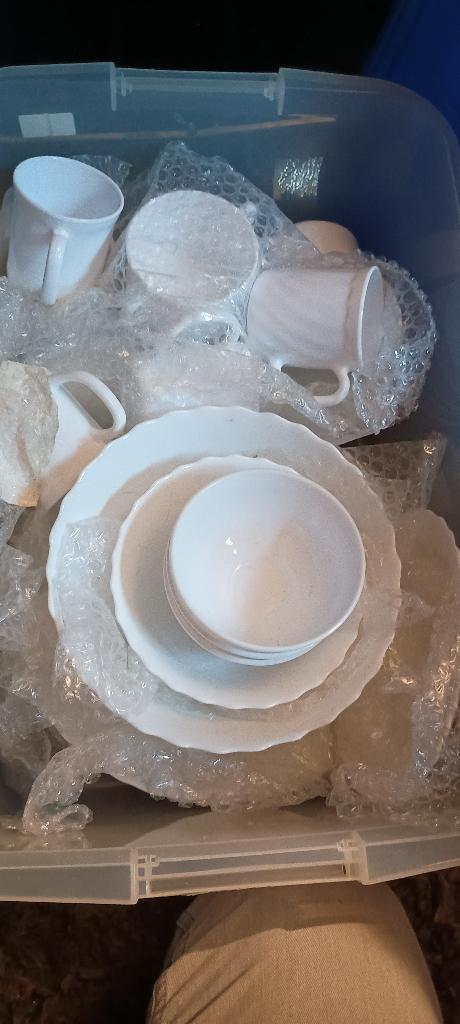 Servies compleet arcopal, Huis en Inrichting, Keuken | Servies, Zo goed als nieuw, Overige stijlen, Porselein, Ophalen