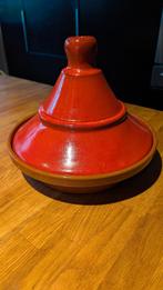Tajine, aardewerk, weinig gebruikt, Huis en Inrichting, Keuken | Potten en Pannen, Ophalen of Verzenden, Zo goed als nieuw, Overige materialen