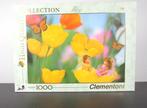 Puzzel Clementoni Bloemen Tuin Bordspel, Ophalen of Verzenden, 500 t/m 1500 stukjes, Nieuw, Legpuzzel