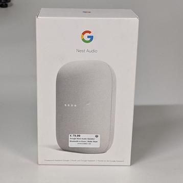 Google Nest Audio Speaker Bluetooth in Doos | Nette Staat beschikbaar voor biedingen