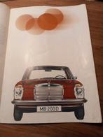 Mercedes-Benz 200D Folder - Oldtimer informatie, Ophalen of Verzenden, Gelezen, Mercedes, Mercedes-Benz