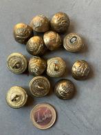 Koperen knopen marine WW2, Verzamelen, Verzenden, Marine, Nederland