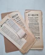 Bulletin 1e wereldoorlog van Utrechts db en  Volkerenstrijd, Verzamelen, Militaria | Tweede Wereldoorlog, Ophalen of Verzenden