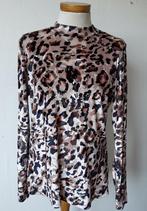 Norah velours shirt print mt 40, Kleding | Dames, Maat 38/40 (M), Overige kleuren, Verzenden, Zo goed als nieuw