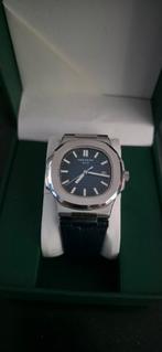 Patek Philippe Nautilus – Blauw – Automatisch herenhorloge, Sieraden, Tassen en Uiterlijk, Horloges | Heren, Ophalen of Verzenden