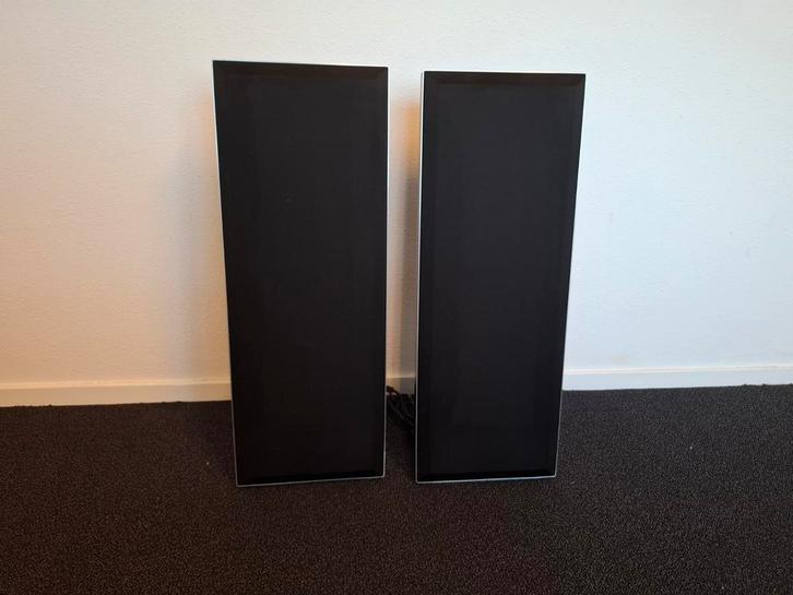 SoloSound electrostatische speakers, Audio, Tv en Foto, Luidsprekers, Zo goed als nieuw, Front, Rear of Stereo speakers, 60 tot 120 watt