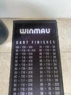 Winmau dartmat dart finishes dartbord, Sport en Fitness, Darts, Overige typen, Ophalen of Verzenden, Zo goed als nieuw