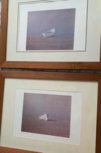 2 schilderijtjes, maat 45/35 nieuw, Ophalen of Verzenden, Nieuw, Schilderij, Minder dan 50 cm