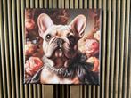 Franse Bulldog Barok Canvas, Nieuw, Verzenden