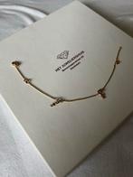 14k Gouden Armband met R & S Letters, Ophalen, Zo goed als nieuw, Met bedels of kralen, Goud