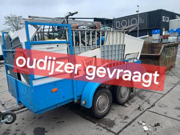 oudijzer gevraagt gratis bij u opgehaald  beschikbaar voor biedingen