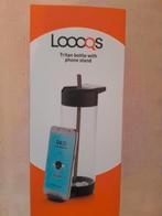 Nieuwe Loooqs tritan fles met mobiel standaard, Ophalen of Verzenden, Nieuw