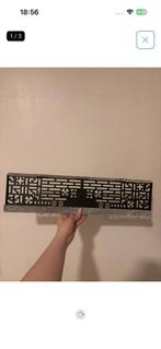 Kentekenplaathouder met Glitters, Ophalen of Verzenden, Nieuw