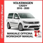Volkswagen Caddy 2016-2019 Workshop manual op DVD in PDF, Verzenden