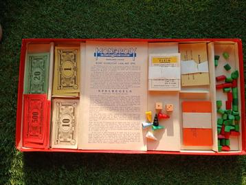 Antiek Monopoly spel in doos jaren 40 / 50  Smeets Schippers beschikbaar voor biedingen