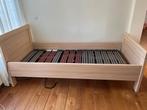 Houten Lattenbodem Bedframe - Eenpersoons, Ophalen, Verstelbaar, 90 cm, Eenpersoons