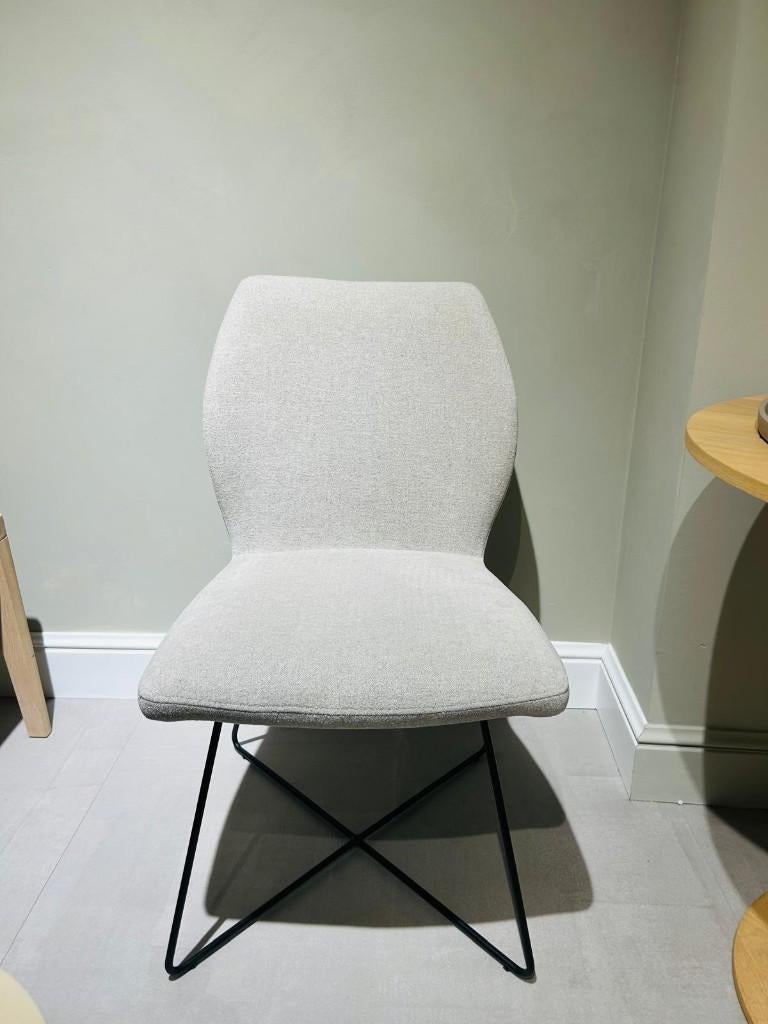 Eetkamerstoel Jesper home, Ophalen, Grijs, Eén