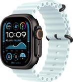 Apple Watch Ocean band ice blue black titanium | 45 MM, Bandje, Apple Watch ⌚️, ., Nieuw