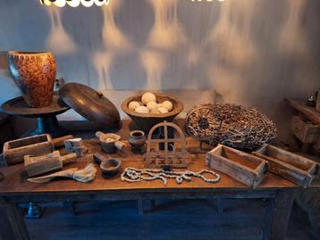 Mooie stoere robuuste sobere landelijke accessoires  beschikbaar voor biedingen