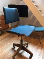 Bijzondere , werkstoel, bureaustoel, verstelbaar, vintage., Ophalen, Gebruikt, Zwart