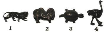 10- Ferrero kinder surprise metal wilde dieren en huisdieren beschikbaar voor biedingen