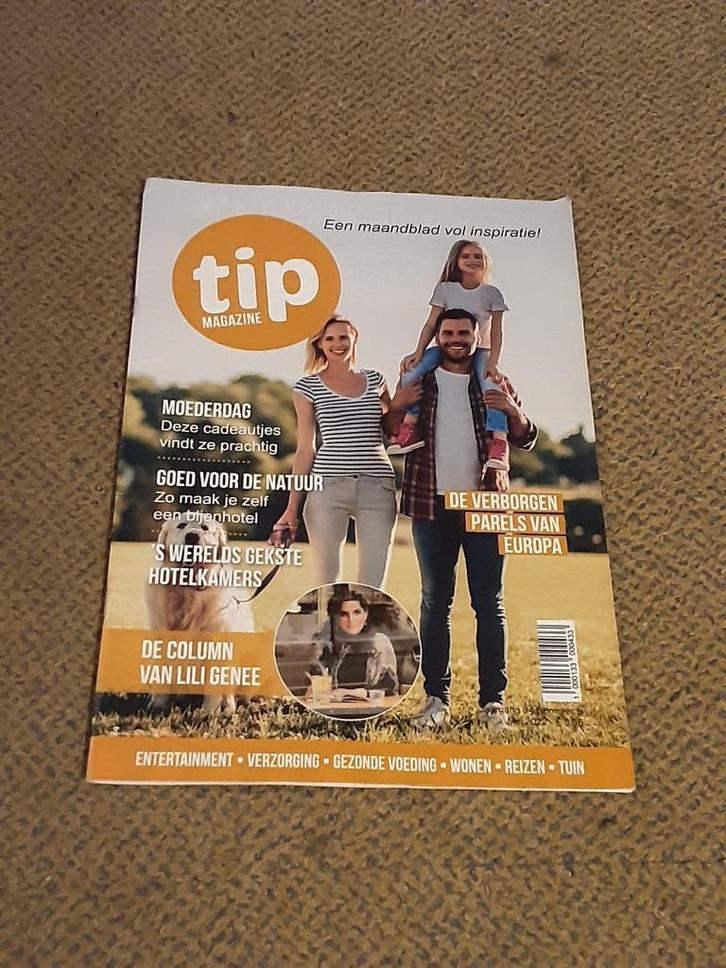 Tip magazine: mei22,okt22,sep23,okt23,mrt25,apr25, Boeken, Tijdschriften en Kranten, Muziek, Film of Tv, Ophalen of Verzenden