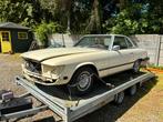 Gave Mercedes 450 SL uit 1975 opknapper, Auto's, Oldtimers, Te koop, Airconditioning, Beige, Bedrijf