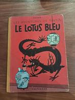 Kuifje Tintin blauwe lotus/ le lotus bleu 1946, Ophalen of Verzenden, Gelezen