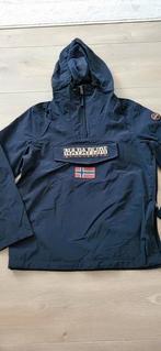 Napapijri, windjack, maat L, zgan, Kleding | Heren, Jassen | Zomer, Ophalen of Verzenden, Zo goed als nieuw, Blauw