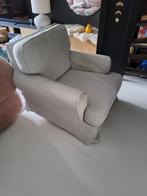 1 of 2 gratis ikea stoelen met dure bemz bekleding..GEBRUIKT, Ophalen, Gebruikt, 75 tot 100 cm, 50 tot 75 cm