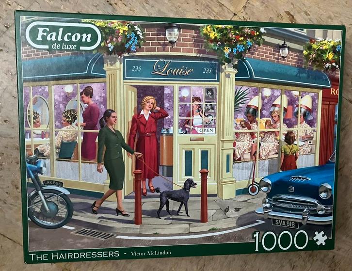 FALCON legpuzzel, Hobby en Vrije tijd, Denksport en Puzzels, Zo goed als nieuw, Legpuzzel, 500 t/m 1500 stukjes, Ophalen of Verzenden