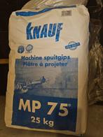 Knauf spuitgips MP 75., Doe-het-zelf en Verbouw, Ophalen of Verzenden, Overige materialen, Minder dan 4 cm, Minder dan 5 m²