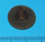 Nederland - 1 cent 1899, Postzegels en Munten, Munten | Nederland, Koningin Wilhelmina, 1 cent, Losse munt, Verzenden