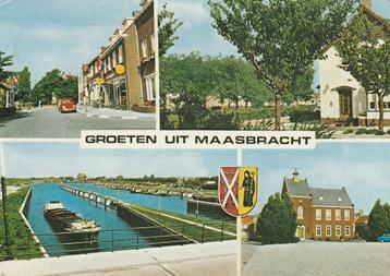MAASBRACHT Straat VW Kever Sluis Gemeentehuis Groeten beschikbaar voor biedingen