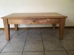 Grenen salontafel met lade - 120x70x50 cm, Ophalen, Gebruikt, 100 tot 150 cm, 50 tot 75 cm