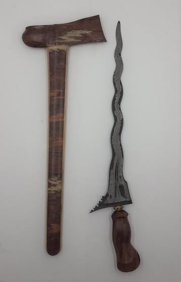 Keris Bali Kebo 11 Luk Pedaringan Kebak Kapakan Stijl KDA09 beschikbaar voor biedingen