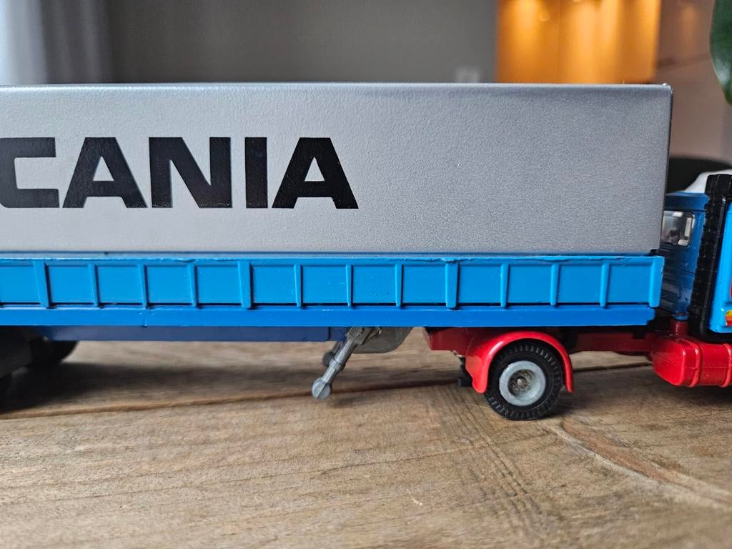 TEKNO 1/50 - Scania 142H + Remorque Nederlandse Pakket Dienst EUR 69,00 - FR